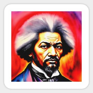 Faces of Frederick Douglass Sticker